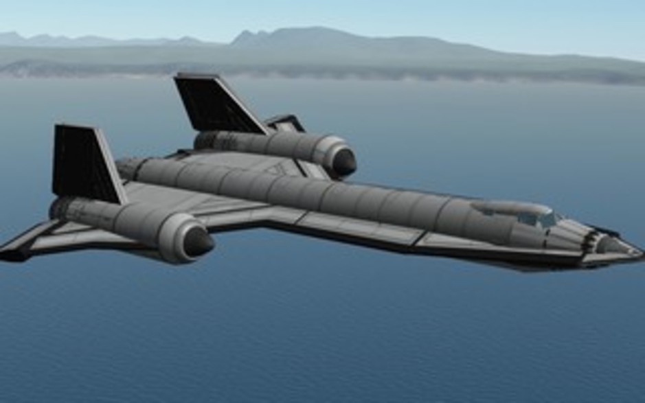 KerbalX - Kronus SR-71 Blackfinch