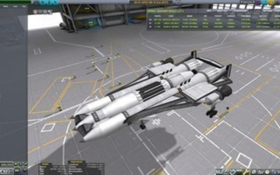 KerbalX - XE-01 APEX Mk VI Eve SSTO