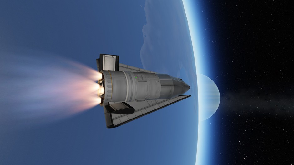 KerbalX - Dolphin Mk I - dragless lander for JNSQ
